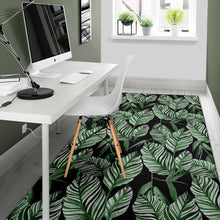 Load image into Gallery viewer, Palm Leaves Pattern Print Design PL09 Area Rugs
