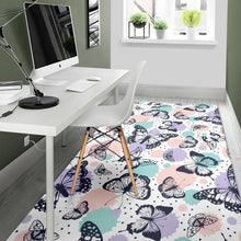 Load image into Gallery viewer, Butterfly pattern Area Rug
