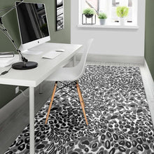 Load image into Gallery viewer, Gray Leopard Texture Pattern Area Rug
