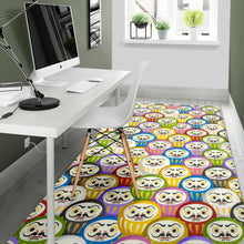 Load image into Gallery viewer, Colorful Daruma Pattern Area Rug
