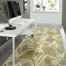 Load image into Gallery viewer, Ginkgo leaves design pattern Area Rug
