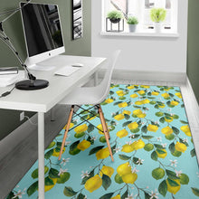 Load image into Gallery viewer, Lemon Pattern Print Design LM05 Area Rugs
