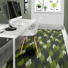 Load image into Gallery viewer, Christmas Tree Camo Pattern Area Rug
