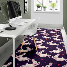 Load image into Gallery viewer, Rabbit Pattern Print Design RB016 Area Rugs
