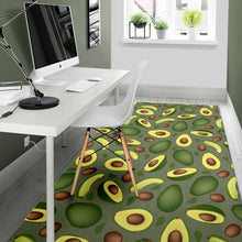 Load image into Gallery viewer, Avocado Pattern Background Area Rug
