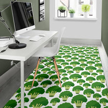 Load image into Gallery viewer, Broccoli Pattern Background Area Rug
