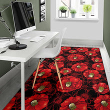 Load image into Gallery viewer, Camellia Pattern Print Design CM06 Area Rugs
