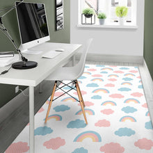 Load image into Gallery viewer, Cute rainbow clound pattern Area Rug
