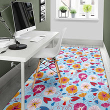 Load image into Gallery viewer, Morning Glory Pattern Print Design MG06 Area Rugs
