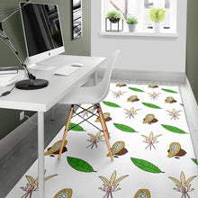 Load image into Gallery viewer, Color hand drawn Cocoa pattern Area Rug
