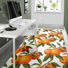 Load image into Gallery viewer, Oranges pattern background Area Rug
