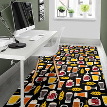 Load image into Gallery viewer, Beer type pattern Area Rug

