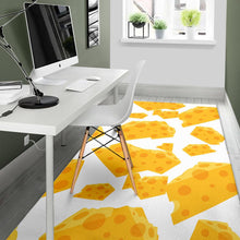Load image into Gallery viewer, Cheese slice pattern Area Rug
