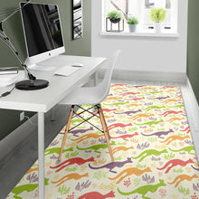 Load image into Gallery viewer, Colorful Kangaroo Pattern Area Rug
