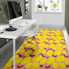 Load image into Gallery viewer, Lemon Pattern Print Design LM03 Area Rugs
