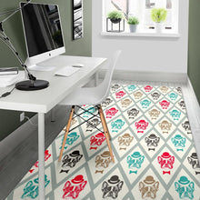 Load image into Gallery viewer, French Bulldog Tuxedo Pattern Area Rug
