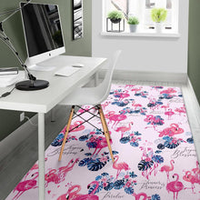 Load image into Gallery viewer, Flamingo Pink Pattern Area Rug
