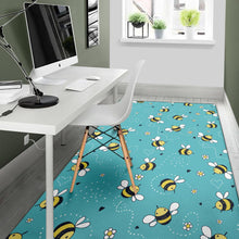 Load image into Gallery viewer, Bee Pattern Print Design BEE02 Area Rugs
