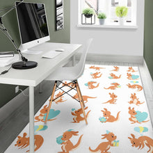 Load image into Gallery viewer, Cute Kangaroo pattern Area Rug
