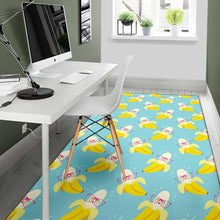 Load image into Gallery viewer, Banana Pattern Print Design BA07 Area Rugs
