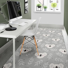 Load image into Gallery viewer, Cute koala leaves pattern Area Rug
