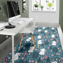 Load image into Gallery viewer, Rabbit Pattern Print Design RB013 Area Rugs
