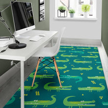 Load image into Gallery viewer, Crocodile pattern Area Rug
