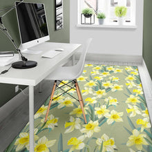 Load image into Gallery viewer, Daffodils Pattern Print Design DF01 Area Rugs
