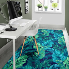 Load image into Gallery viewer, Banana Leaf Pattern Print Design BL05 Area Rugs

