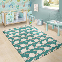 Load image into Gallery viewer, Hydrangea Pattern Print Design HD03 Area Rugs
