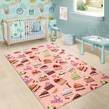 Load image into Gallery viewer, Cake Pattern Pokka dot Background Area Rug
