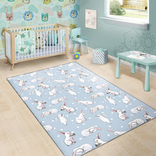 Load image into Gallery viewer, Rabbit Pattern Print Design RB06 Area Rugs
