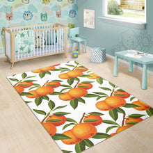 Load image into Gallery viewer, Oranges pattern background Area Rug

