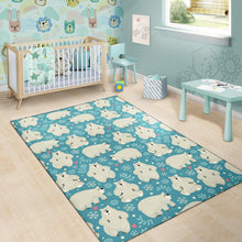 Load image into Gallery viewer, Bear Pattern Print Design BE04 Area Rugs
