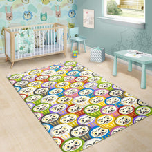 Load image into Gallery viewer, Colorful Daruma Pattern Area Rug
