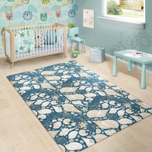 Load image into Gallery viewer, Shell Polynesian Tribal design pattern Area Rug
