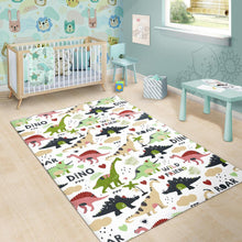 Load image into Gallery viewer, Cute dinosaurs pattern Area Rug
