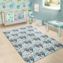 Load image into Gallery viewer, Lovely Sea Otter Pattern Area Rug
