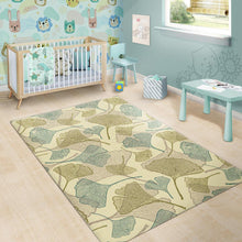 Load image into Gallery viewer, Ginkgo leaves design pattern Area Rug

