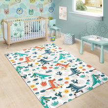 Load image into Gallery viewer, Cute Crocodile Pattern Area Rug
