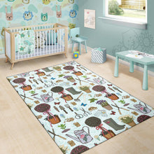 Load image into Gallery viewer, Gardening Pattern Print Design G01 Area Rugs
