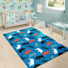 Load image into Gallery viewer, Colorful rhino pattern Area Rug
