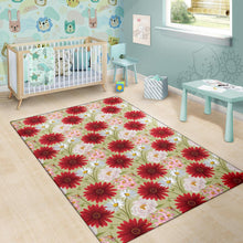 Load image into Gallery viewer, Gerberas Pattern Print Design GB07 Area Rugs
