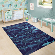 Load image into Gallery viewer, Shark pattern Area Rug
