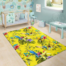 Load image into Gallery viewer, Colorful Parrot Pattern Area Rug

