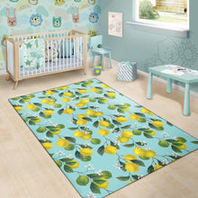 Load image into Gallery viewer, Lemon Pattern Print Design LM05 Area Rugs
