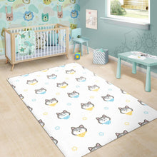 Load image into Gallery viewer, Cute Siberian Husky pattern Area Rug

