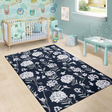 Load image into Gallery viewer, Hydrangea Pattern Print Design HD07 Area Rugs
