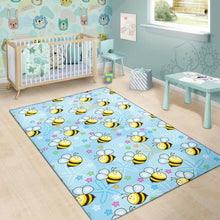 Load image into Gallery viewer, Bee Pattern Print Design BEE03 Area Rugs
