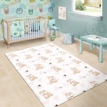 Load image into Gallery viewer, Cute Shiba Inu Heart Pattern Area Rug
